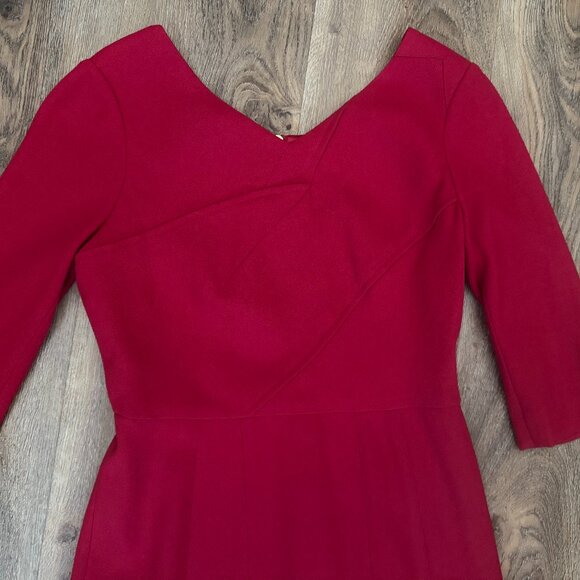 Carlisle Collection Women's Wool Dress - Picture 2 of 4